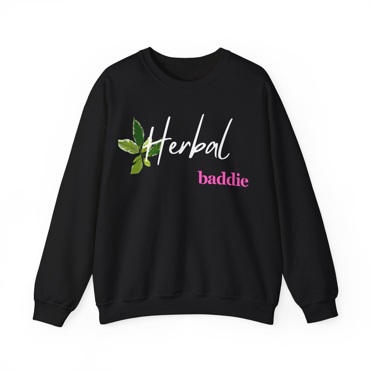 Her Secret Garden | Herbal Baddie Crewneck Sweatshirt