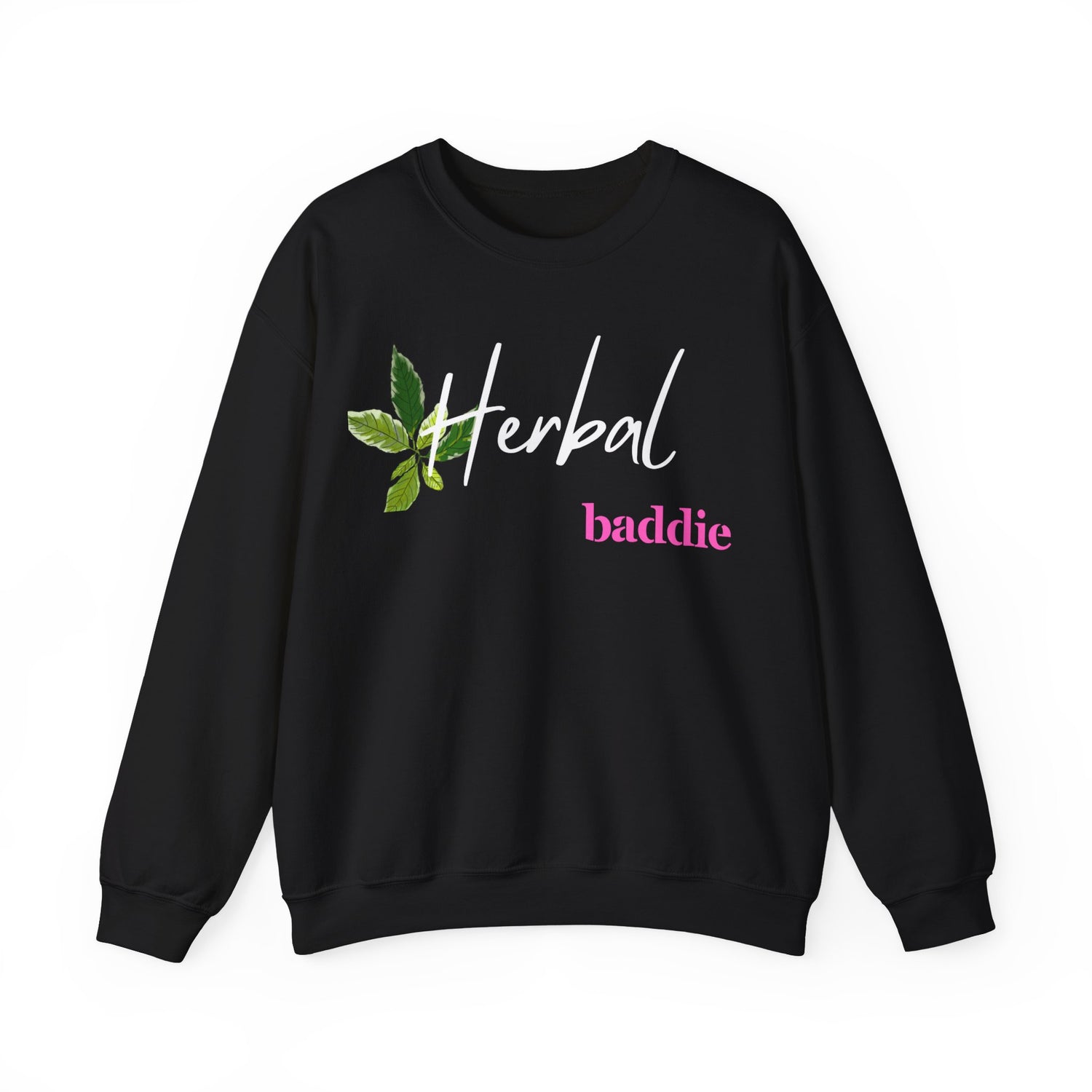 Her Secret Garden | Herbal Baddie Crewneck Sweatshirt