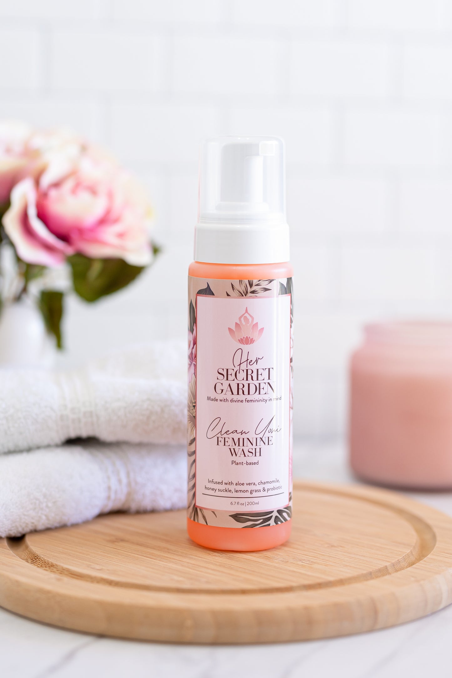 Her Secret Garden | Clean Yoni - Plant-Based, Feminine Wash 6.7 oz
